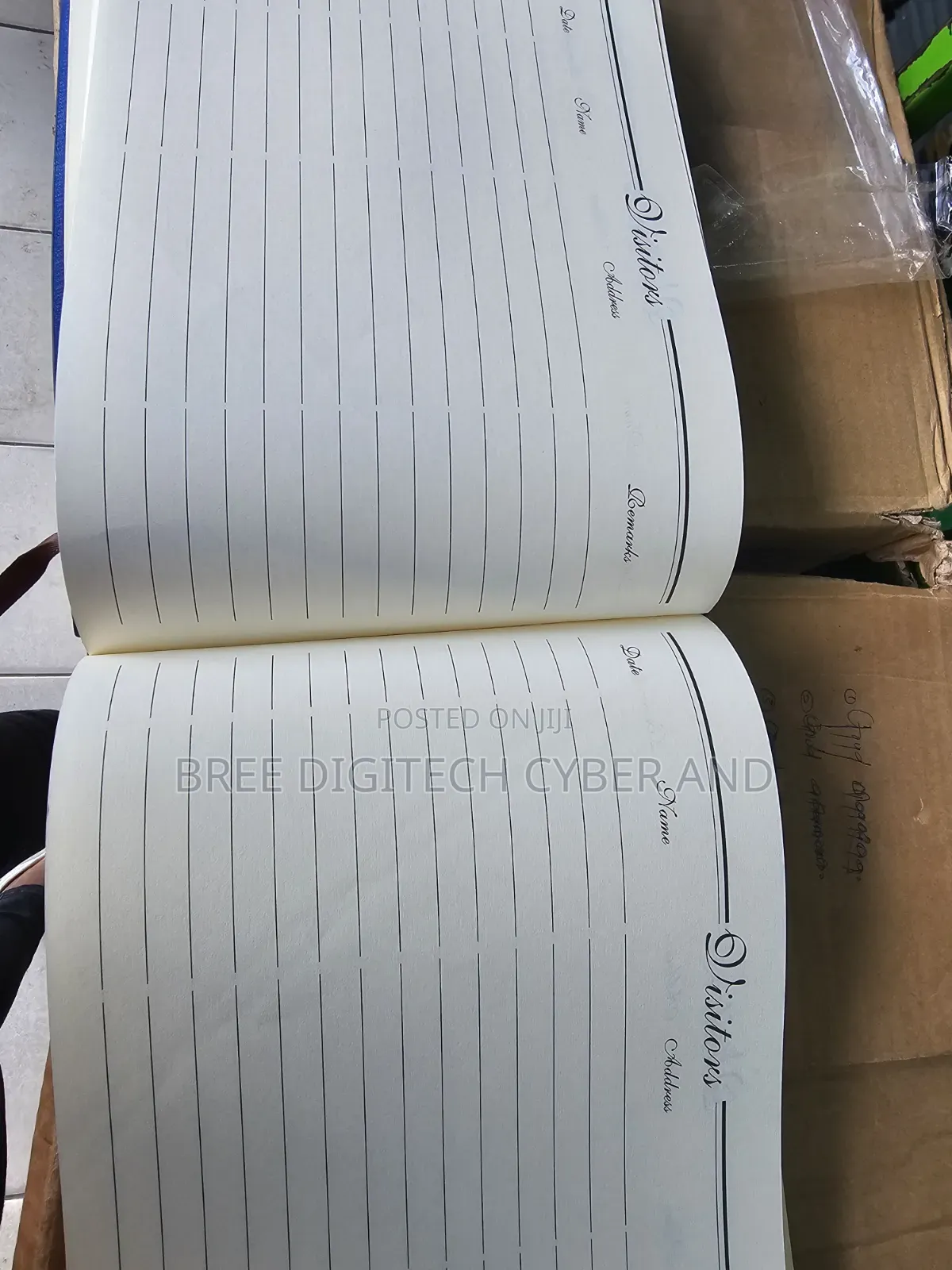 Quality Visitors Book