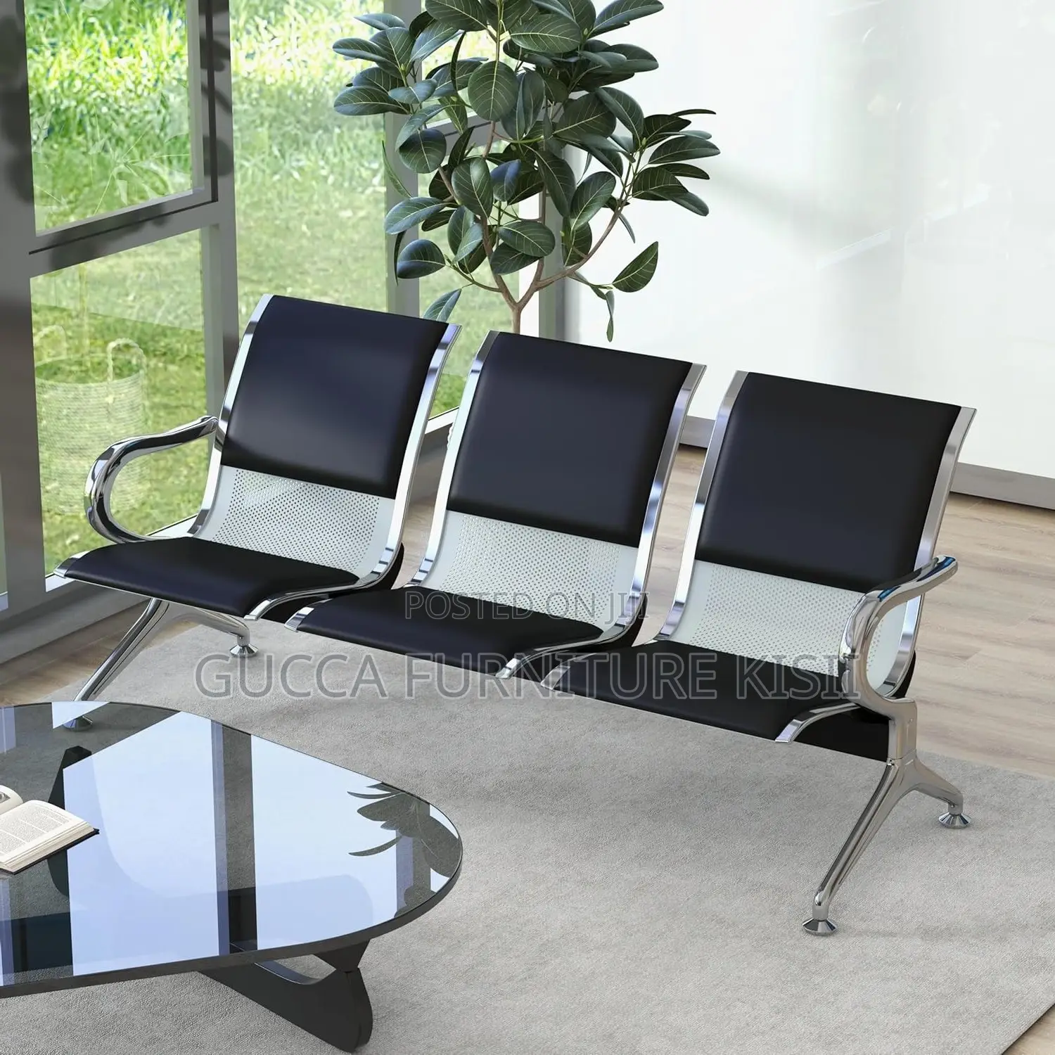 3-Linked Padded Bench