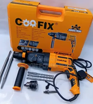 COOFIX CF-RH008-S Industrial Rotary Hammer Drill Kit,