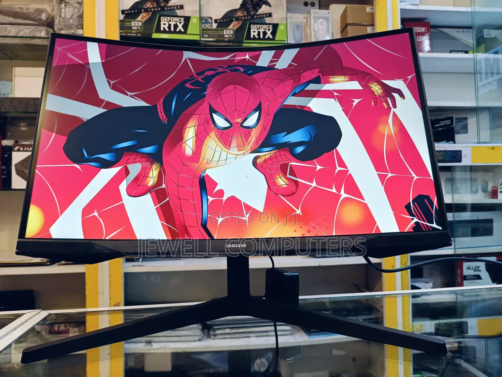 Samsung 27 Inch Odyssey G5 QHD 2K 165Hz 1ms Curved Monitor