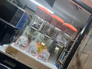 Triple-Tank Commercial Electric Juice Dispenser,