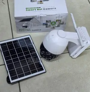 V380 4g Solar Camera Single Lens – Wireless Outdoor CCTV With Sim Card