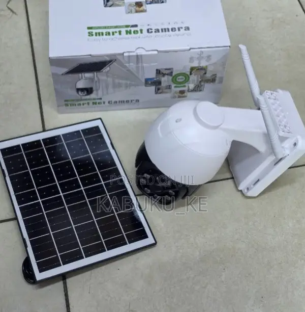 V380 4g Solar Camera Single Lens – Wireless Outdoor CCTV With Sim Card