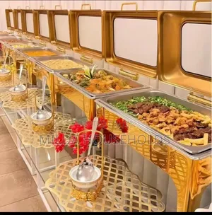 Golden Fancy Elegant Chaffing Dishes