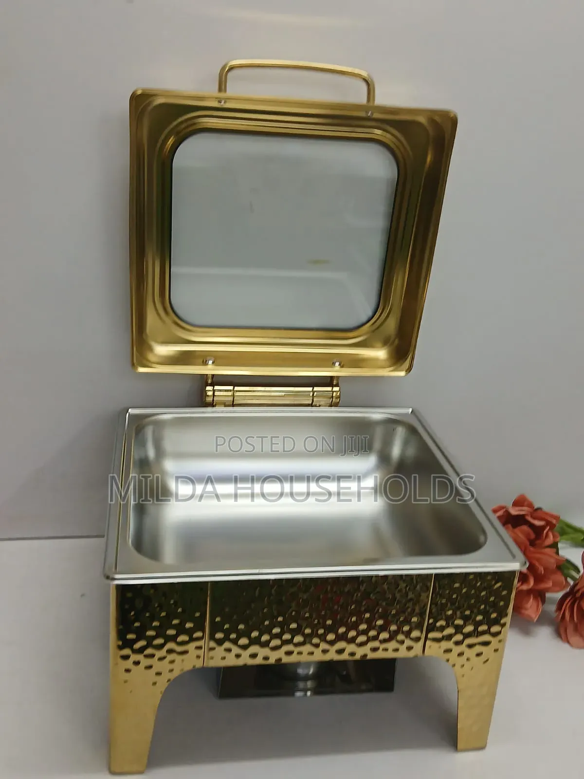 Golden Fancy Elegant Chaffing Dishes