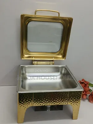 Golden Fancy Elegant Chaffing Dishes