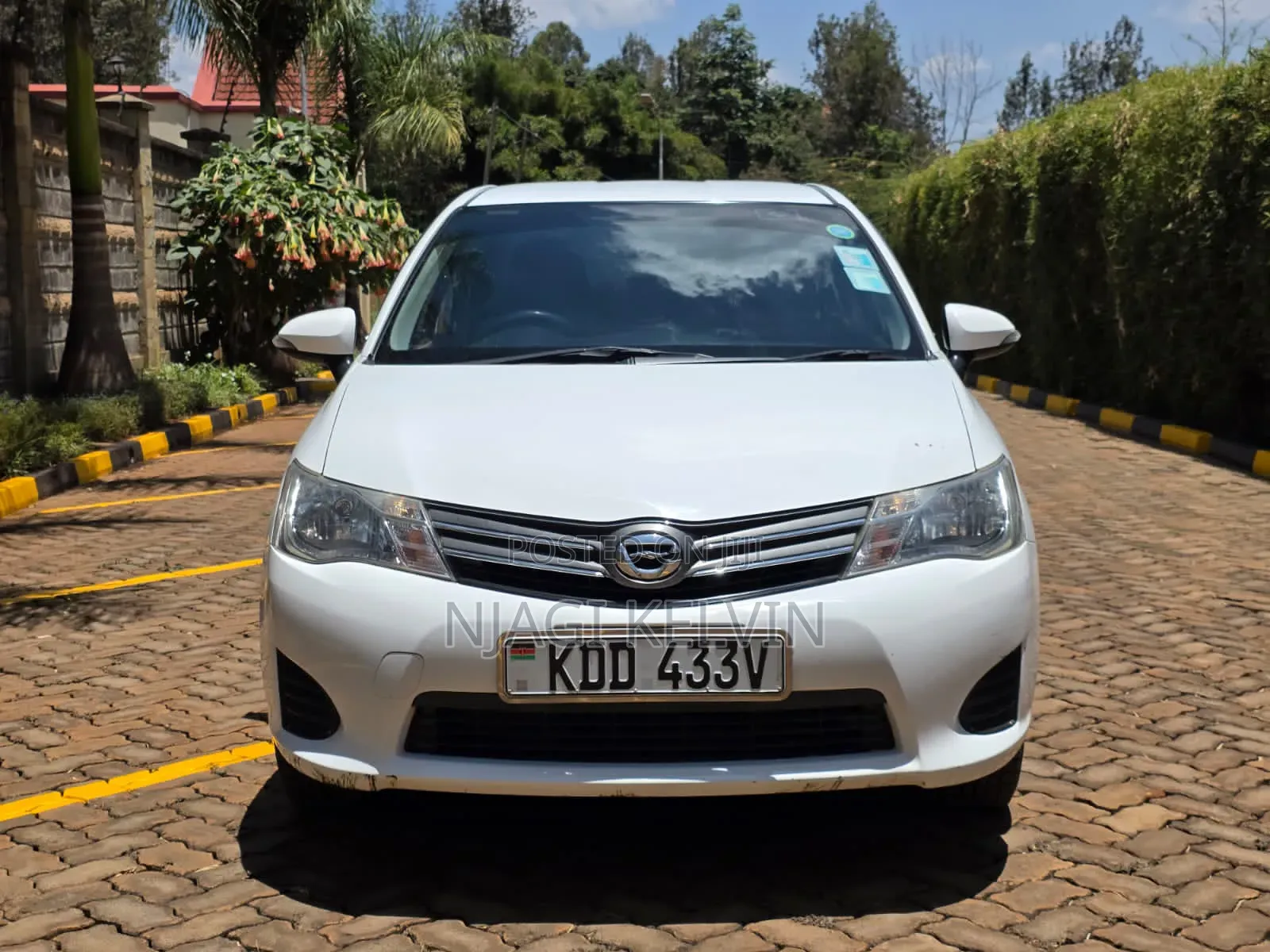 Toyota Axio 2014 White