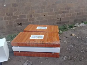 Sleek Wooden Rectangular Coffee Table