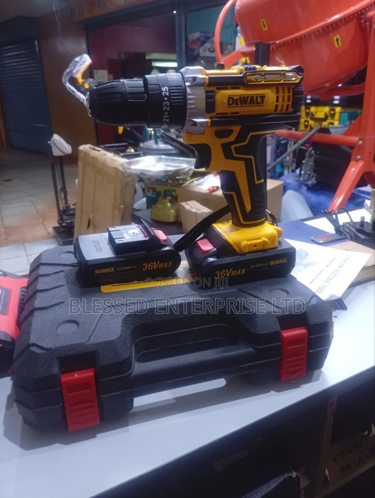36 Volts DeWalt Cordless Drill