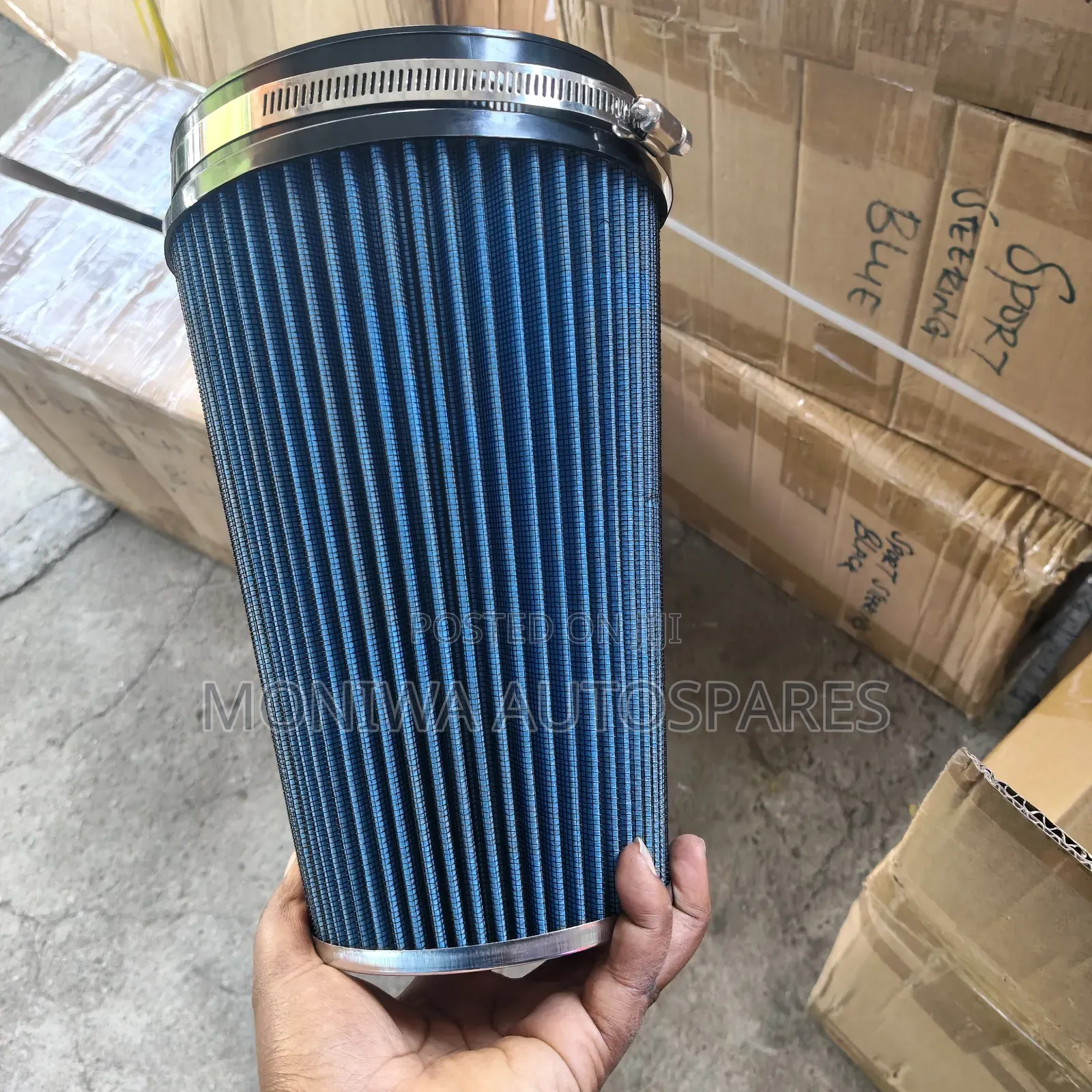 Air Filter Con Shape 6 Inch Diameter