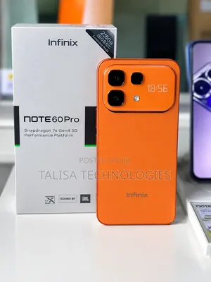 New Infinix Note 60 Pro 256 GB Orange