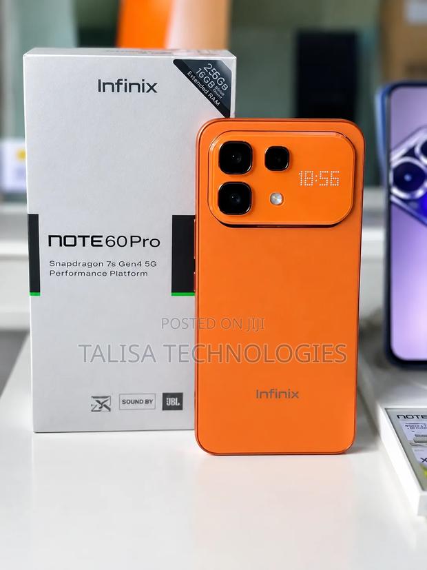 New Infinix Note 60 Pro 256 GB Orange - thumbnail 3