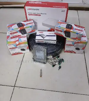 Hikvision 4 Camera HD CCTV Package With Two-Way Communication