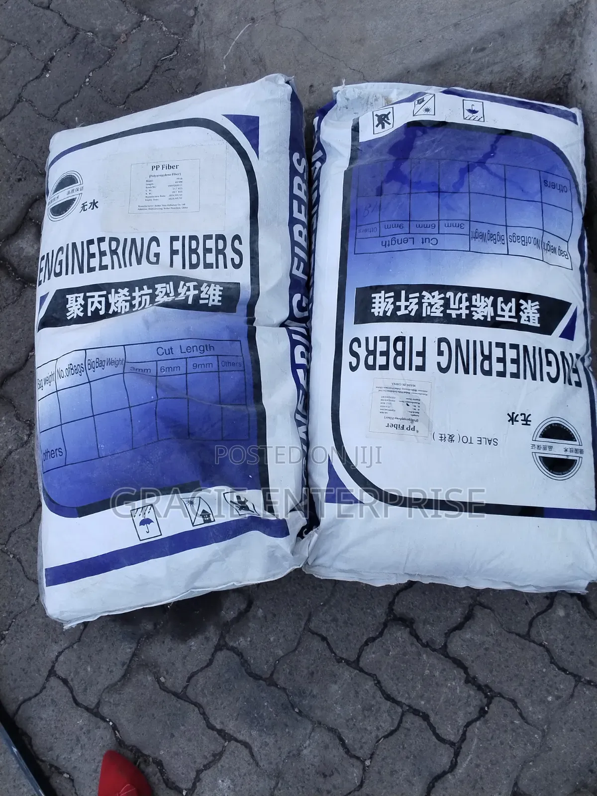 Fibercrete, Engineering Fibers