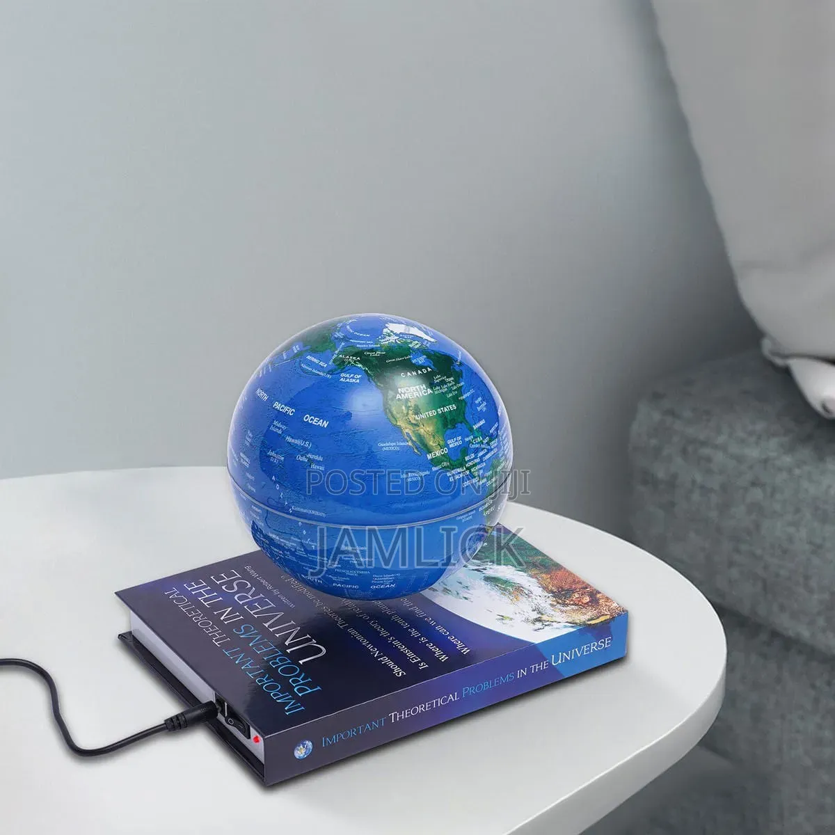 Magnetic Levitation Floating Globe Decorative World Map - GH