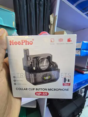 NP-59 Wireless Clip-on Microphone With DSP Noise Cancellation