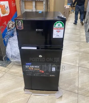 Ecomax 108L Double Door Fridge + FREE Fridge Guard