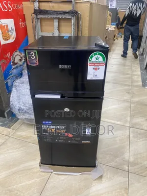 Ecomax 108L Double Door Fridge + FREE Fridge Guard