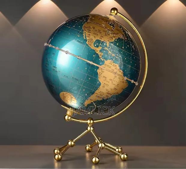 LED Souvenir World Map Globe Decorative Illuminated Globe - GH - main view