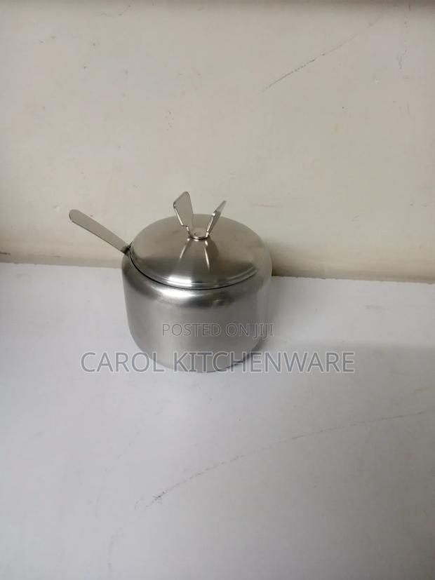 Stainless Steel Sugar Dish - thumbnail 2