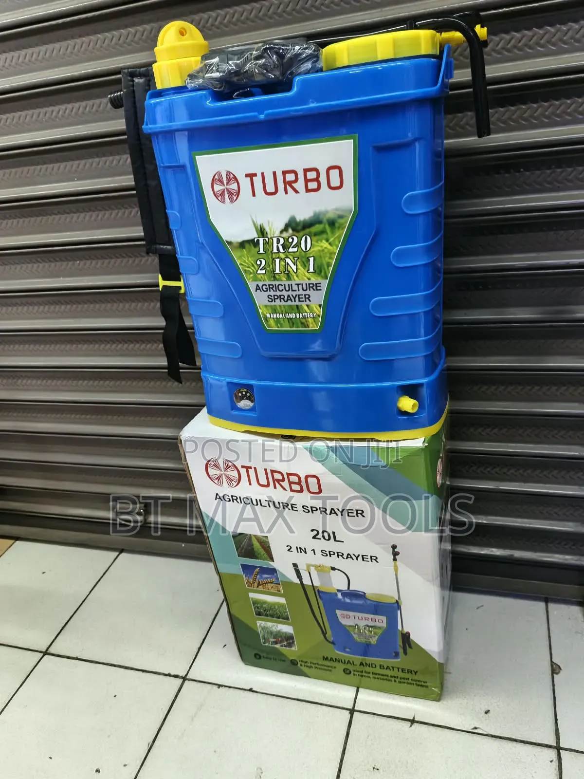 Turbo Cordless Knapsack Sprayer