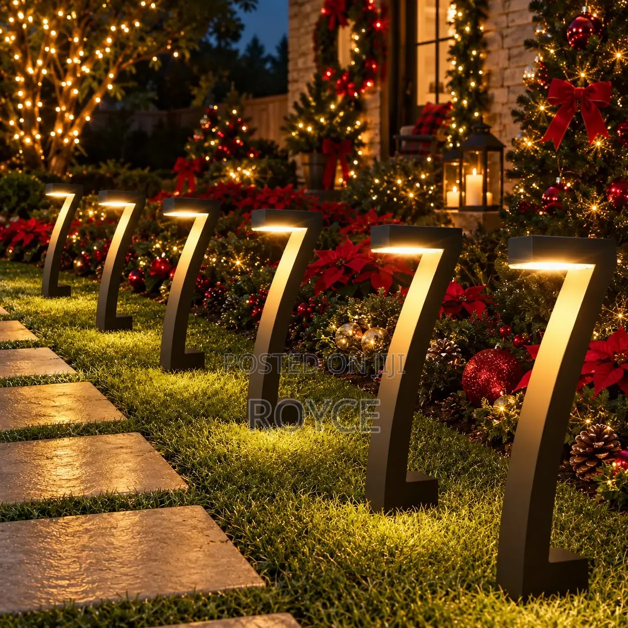 Solar Garden Pathway Lights-6pcs