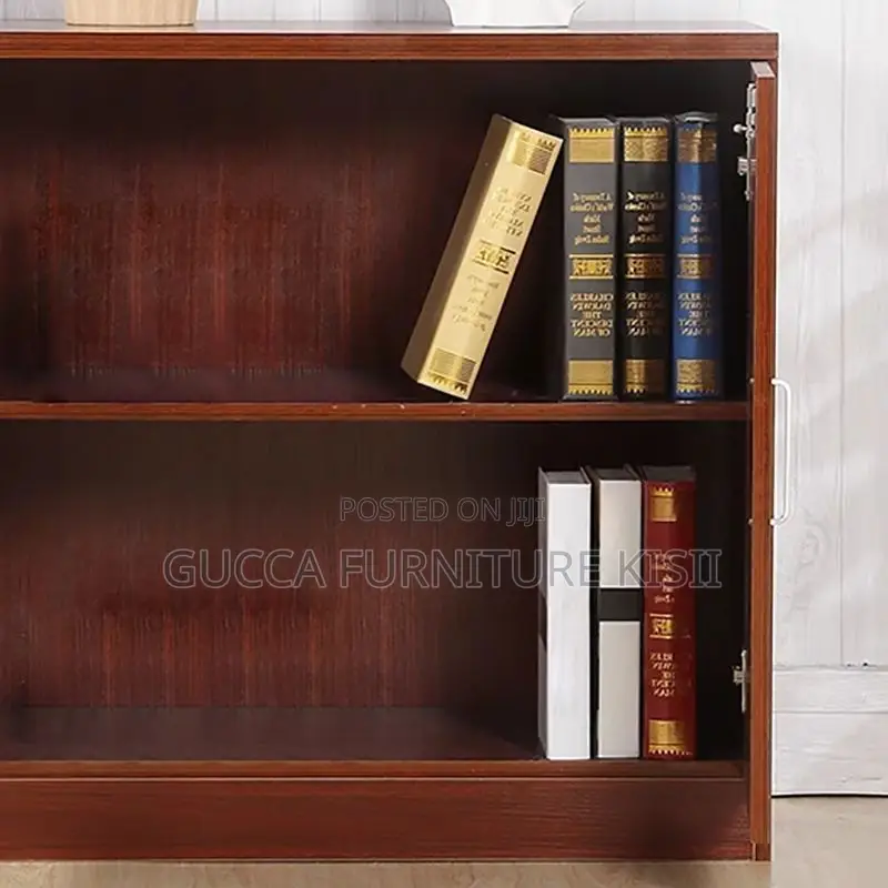 6-Door Credenza Cabinet With Drawers