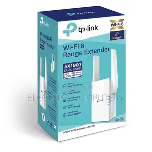 TP-Link RE505X AX1500 WiFi 6 Dual-Band Range Extender