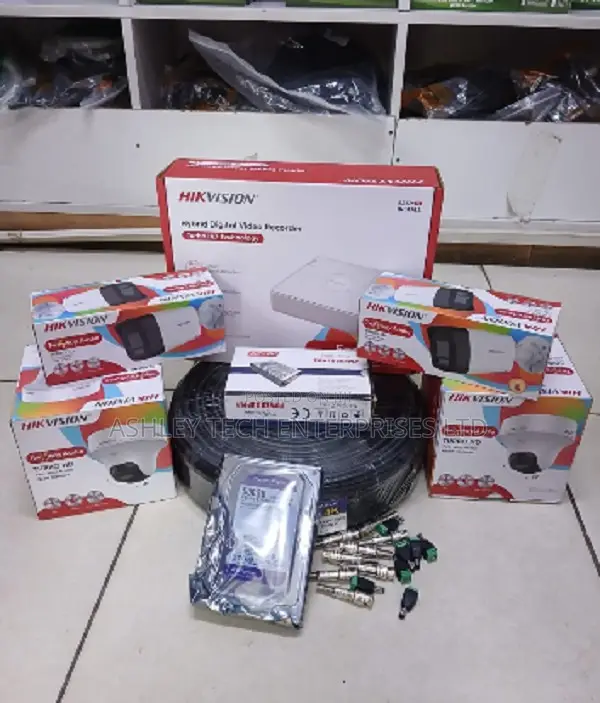 Hikvision 4CH Advanced CCTV System With HD 2-Way Audio