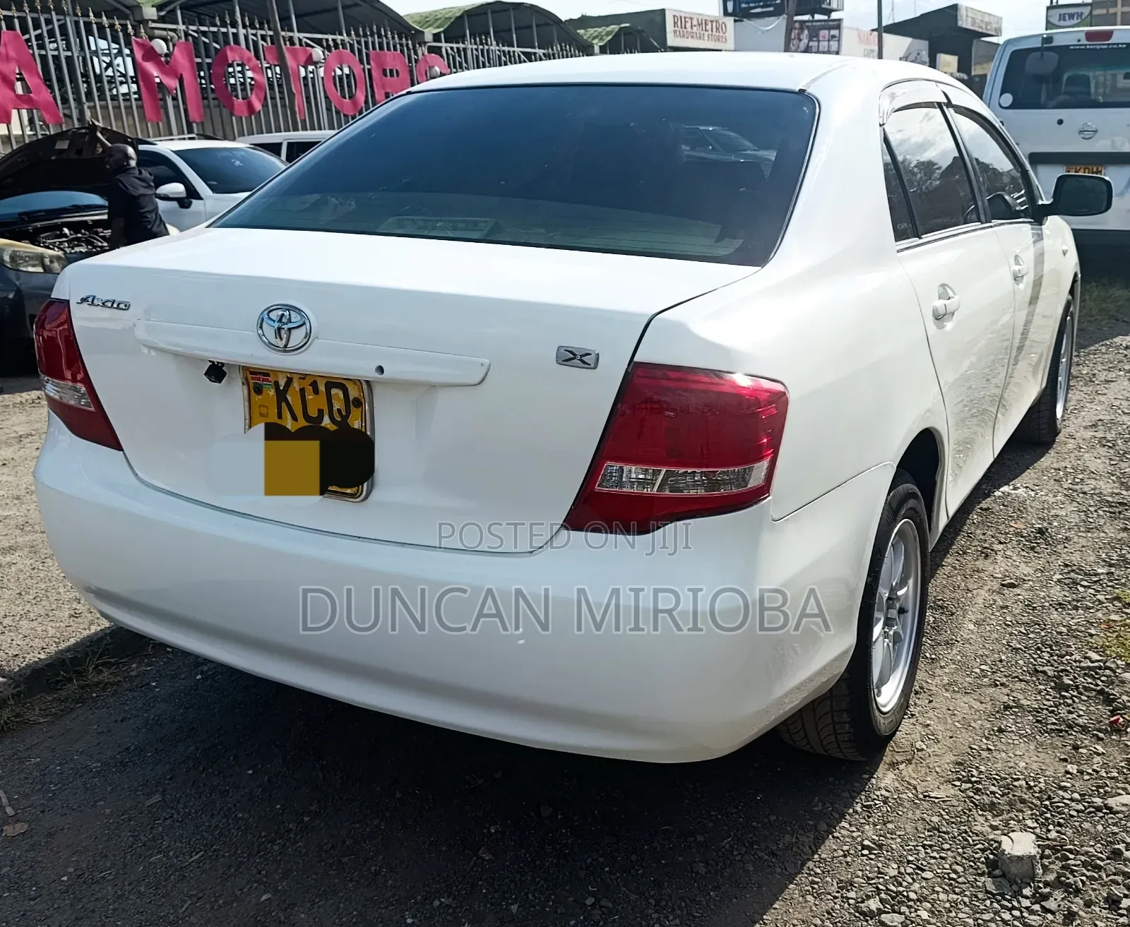 Toyota Axio 2012 White