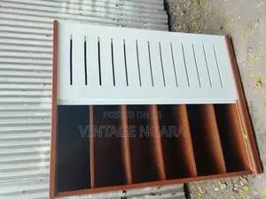 Mordern White Brown Wooden Shoerack