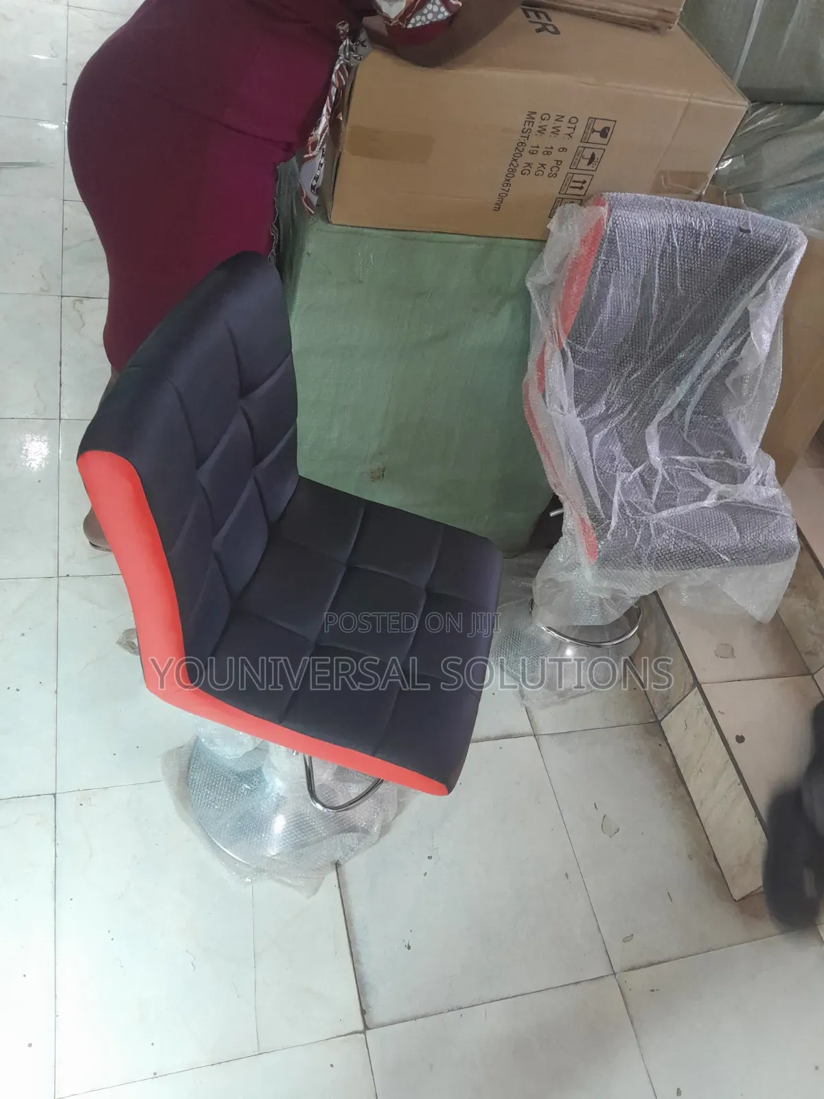 Executive Adjustable Bar Stool Brand New