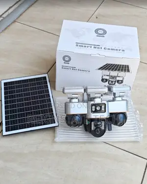 VTS 30 4G Triple LENS Solar Powered PTZ Camera With Solar Floodlights