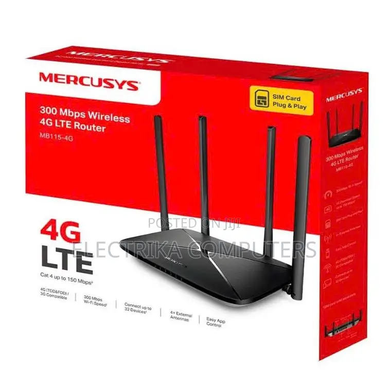 Merusys Mb115-4g 300mbps Wireless N 4g Lte Router