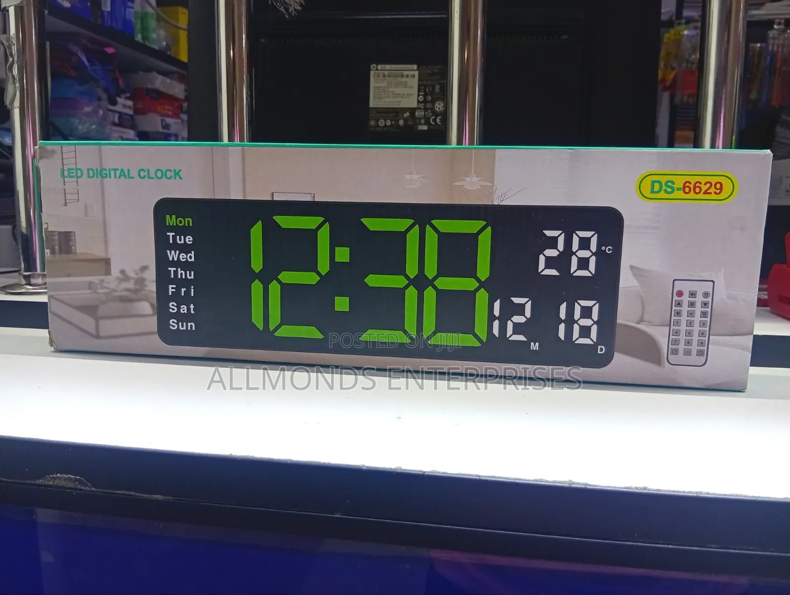 Led Digital Clock Ds-6629
