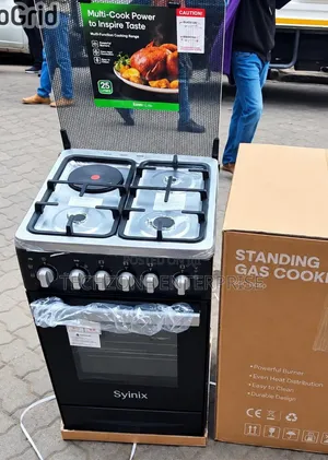 Syinix New Model 50*50cm Standing Cooker With Electric Oven With Auto,