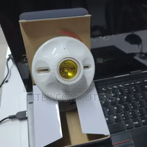 Bulb Socket Style Mini Camera for Discreet Indoor Security Monitoring.
