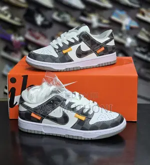 Unisex Louis Vuitton X Nike Dunk Low "Luxury Grey Size 38-45