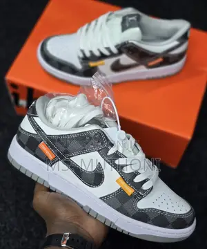 Unisex Louis Vuitton X Nike Dunk Low "Luxury Grey Size 38-45