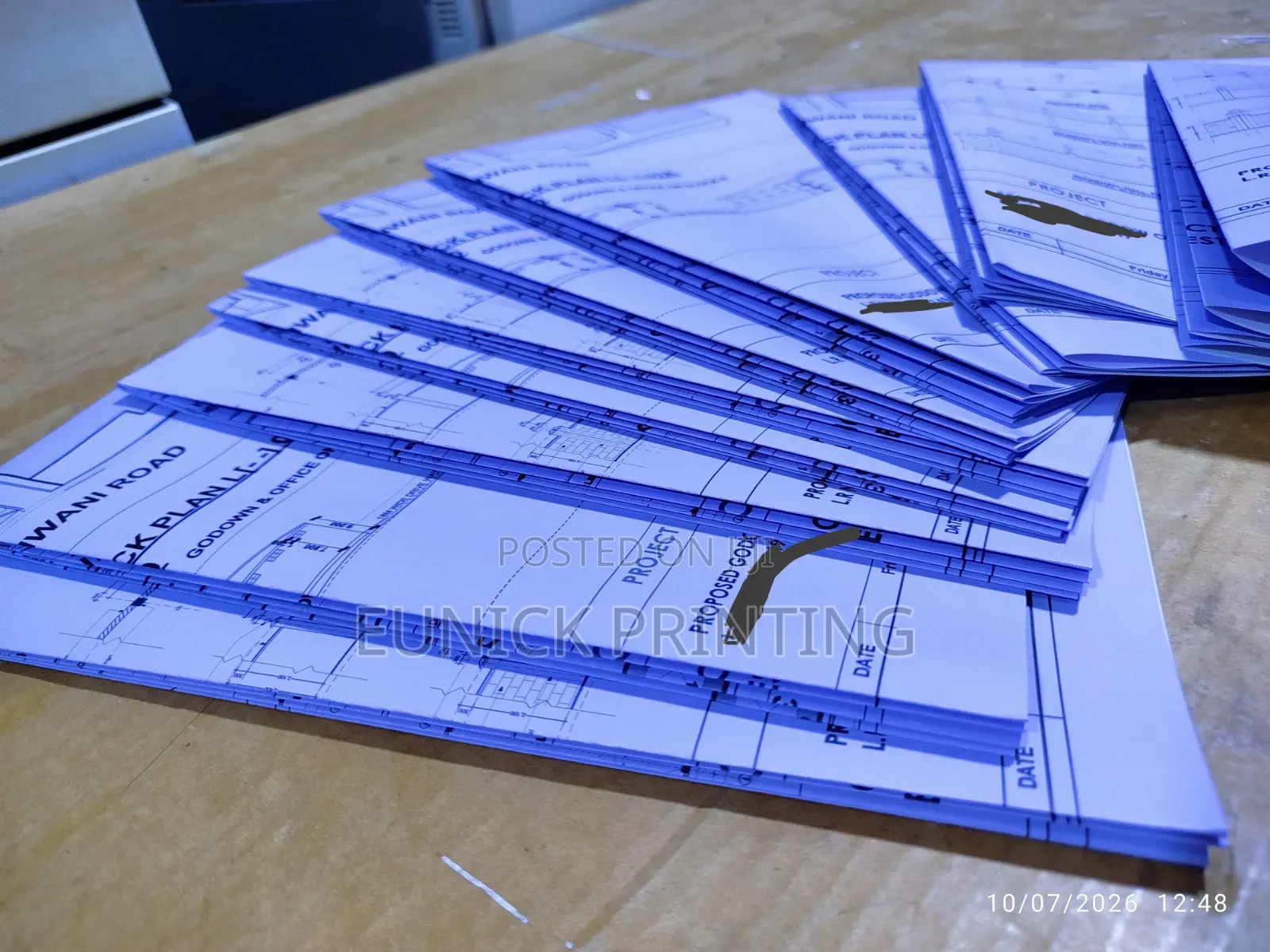 Blueprint Plan Printing