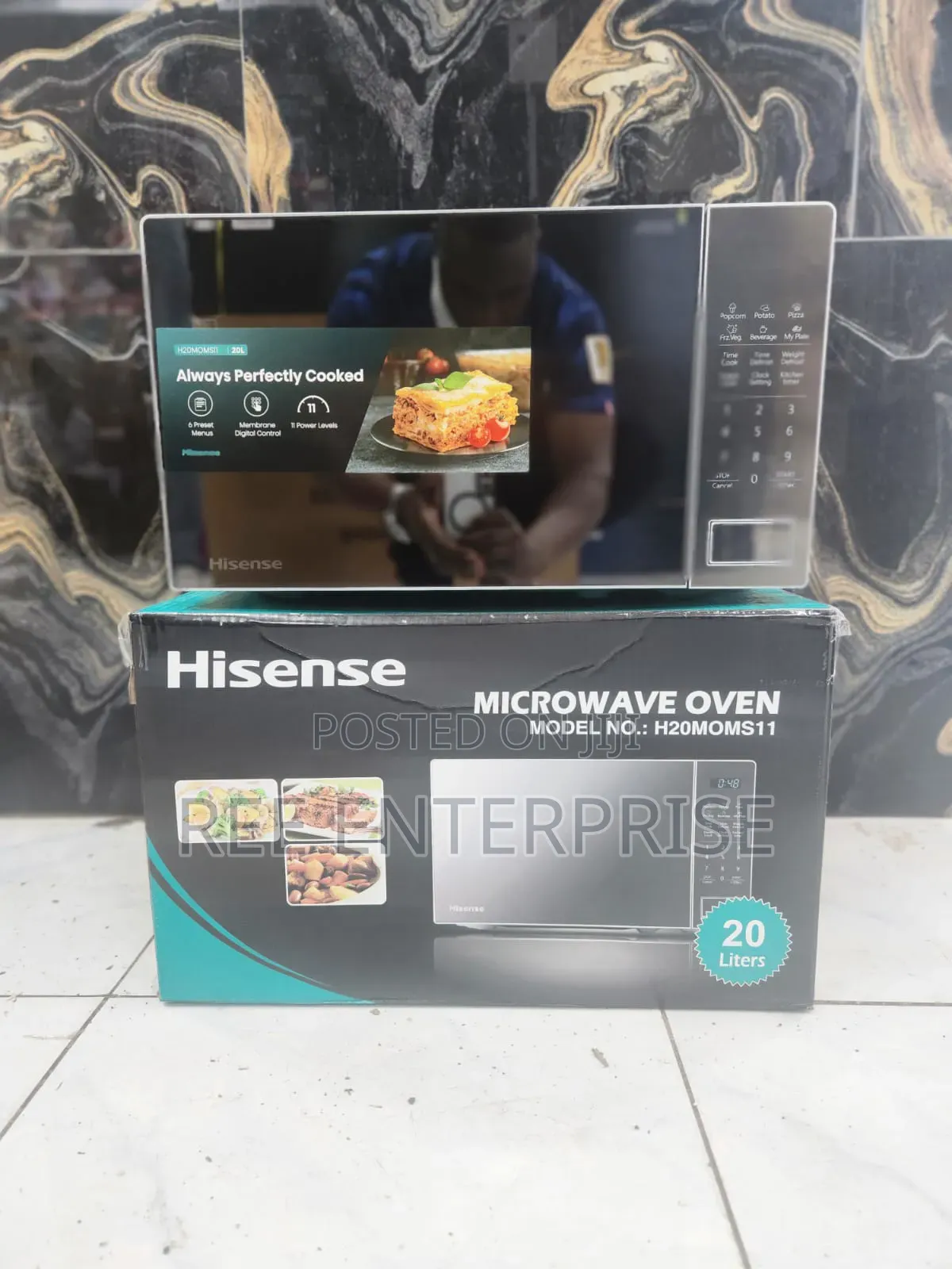 Hisense Microwaves [H20m0ms11] 20litres Silver