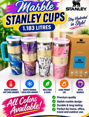 Marble Stanley Cups