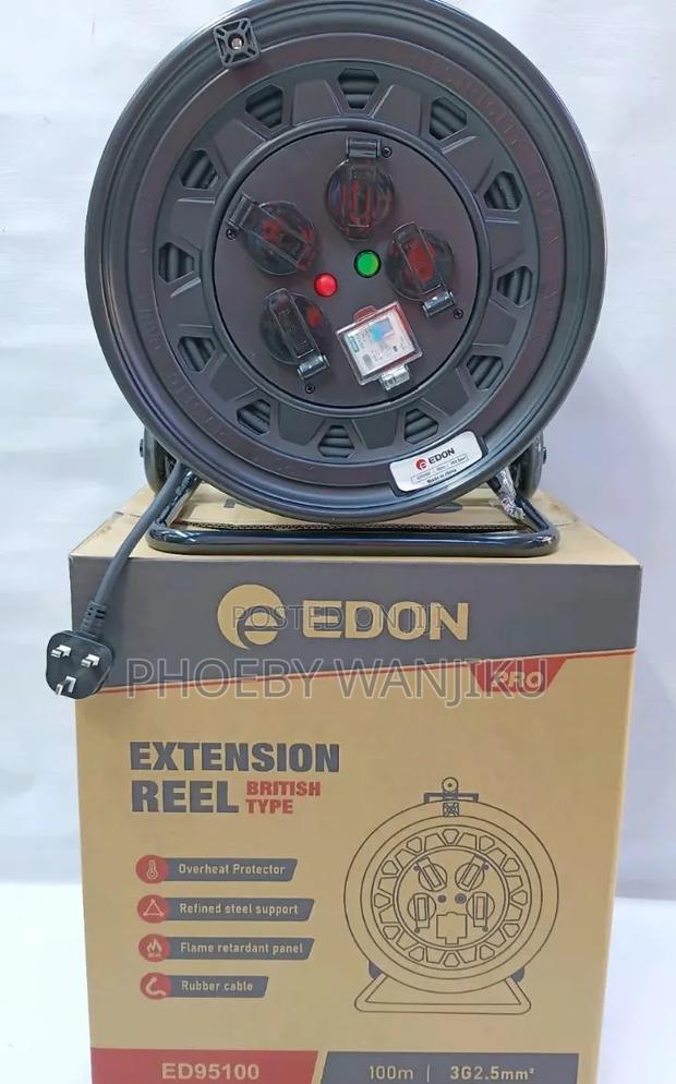 Edon Pro Extension Cable Reel 2.5 by 100mm - main view