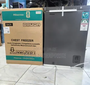 Hisense Chest Freezer [Ft190n1sg]
 Net Capacity 136l