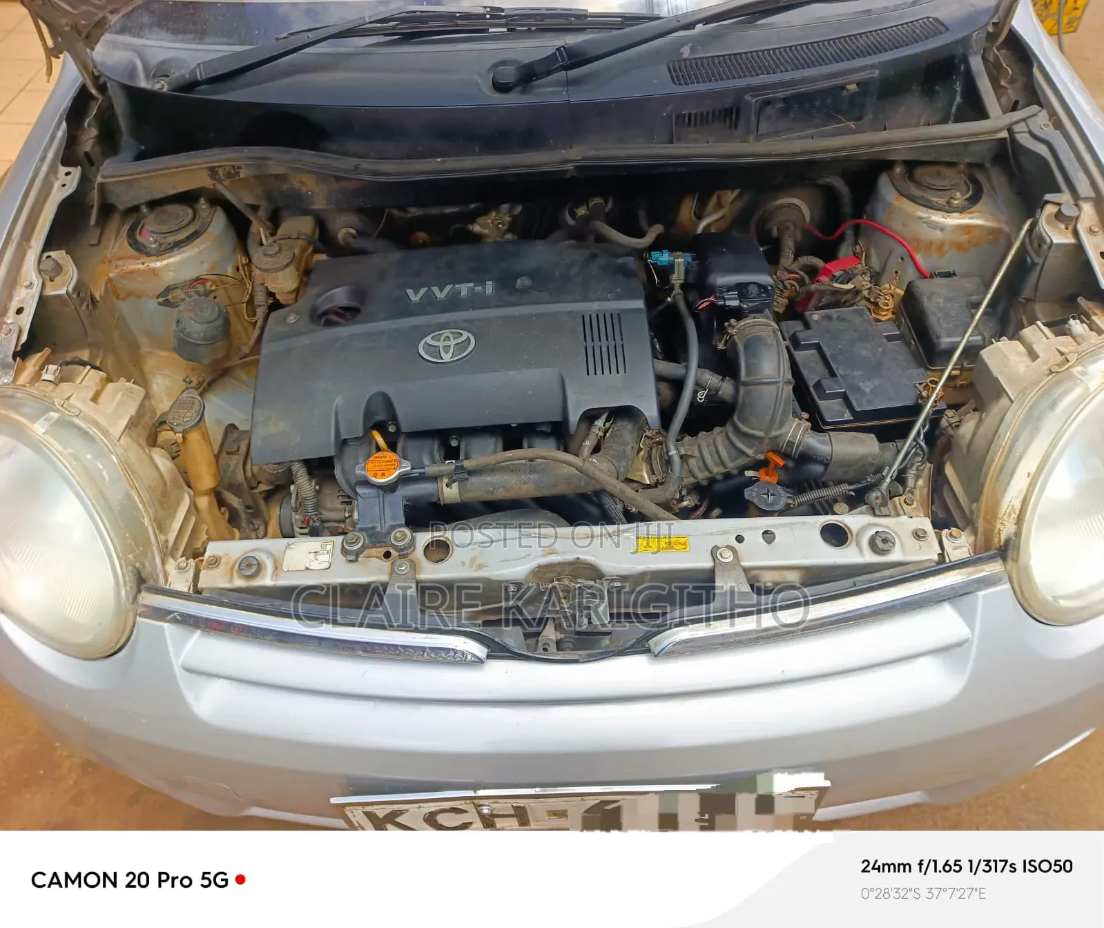 Toyota Sienta 1.5 FWD 2010 Silver