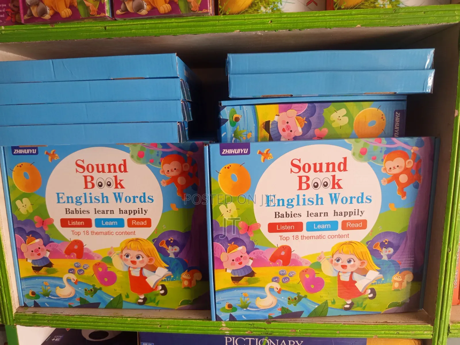 Rechargeable English Interaction Sound Book