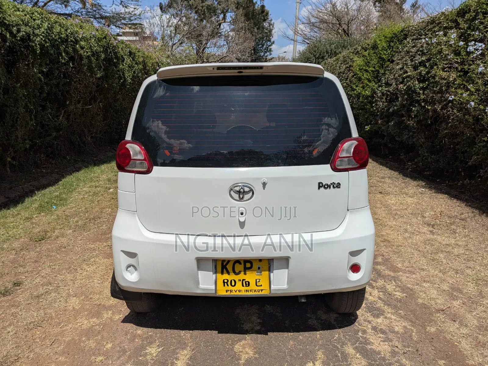 Toyota Porte 2011 White