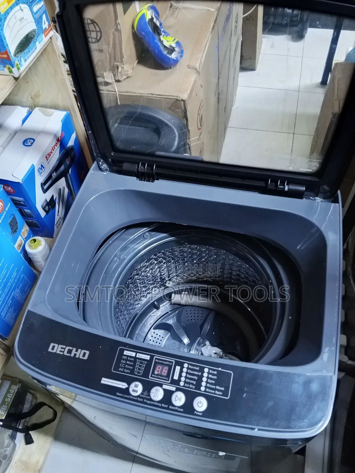 Decho 12kg Fully Automatic Top Load Washing Machine.