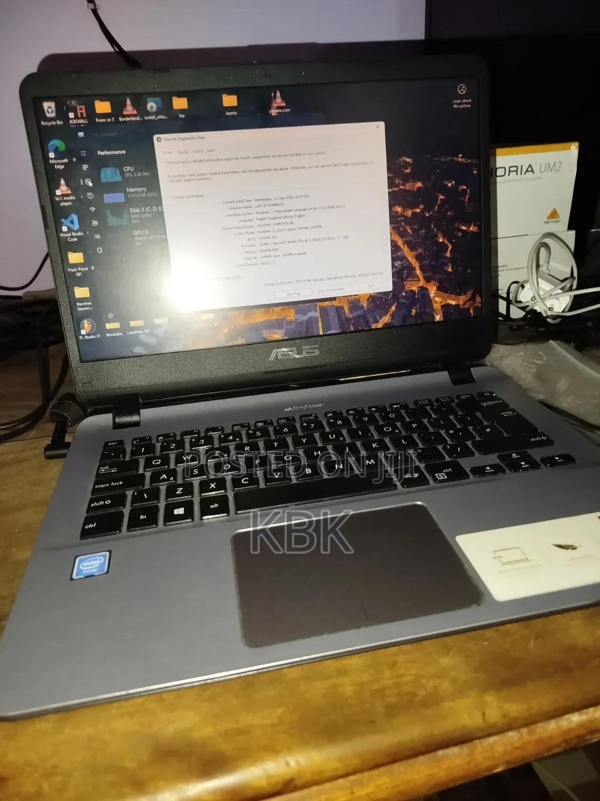 Laptop Asus Vivobook 14 4GB Intel Celeron HDD 1T