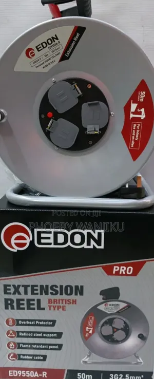 Edon Extension Cable Reel 50mm